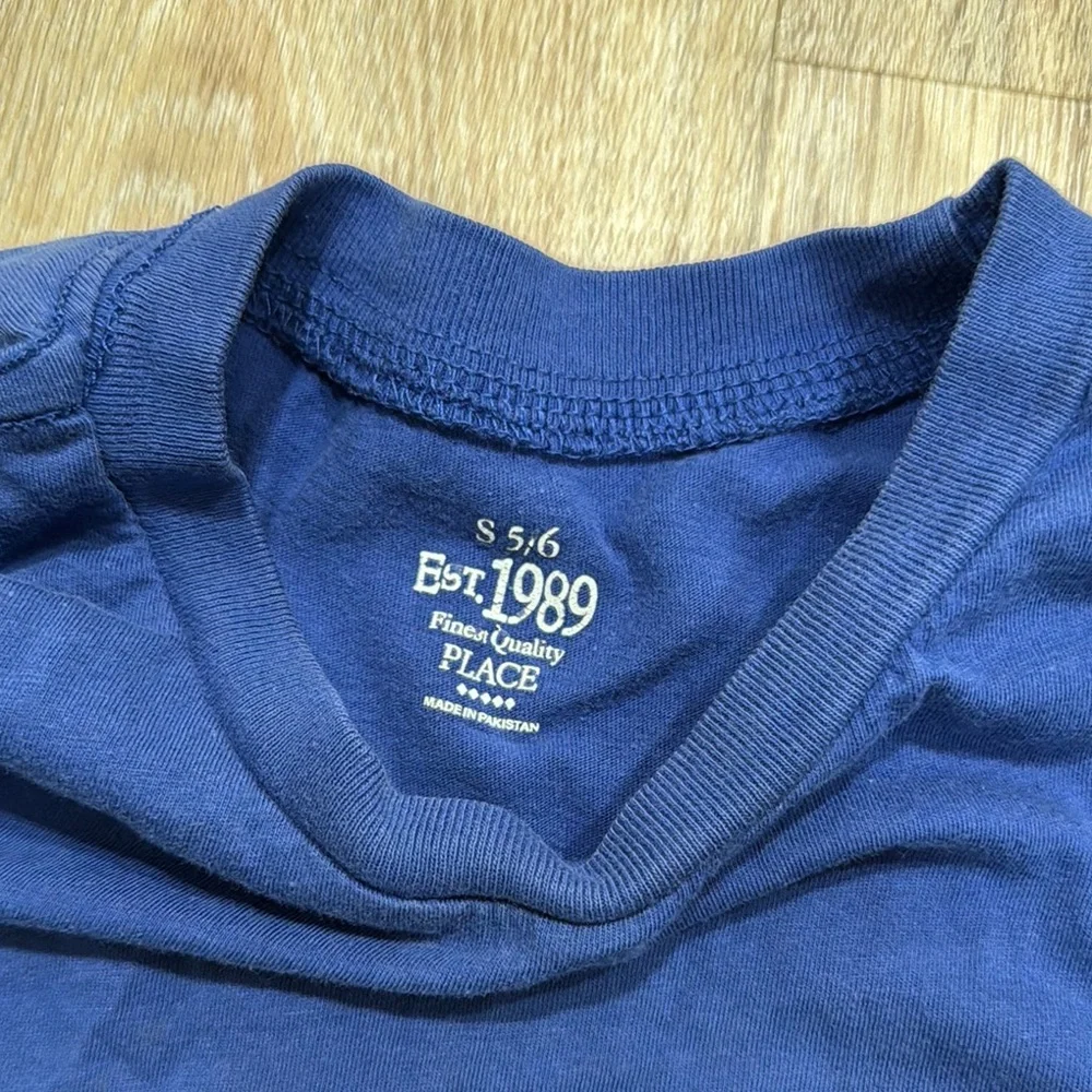 The Children's Place Blue Short Sleeve Tees